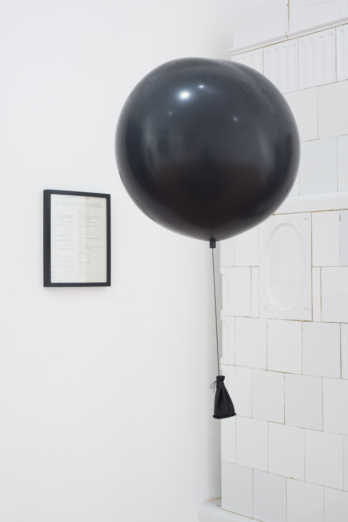 Katarzyna Malejka, Balon, 2014, obiekt latający/balon. Fot. Tytus Szabelski 